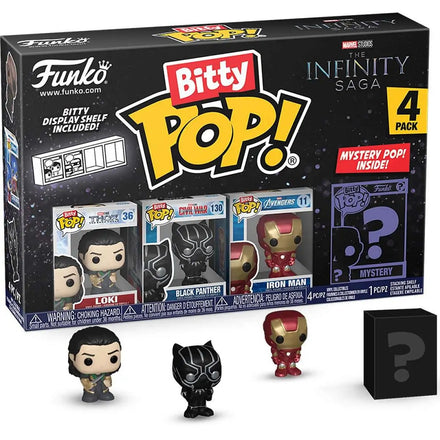 FUNKO POP Funko Bitty Pack de 4: Marvel - Loki