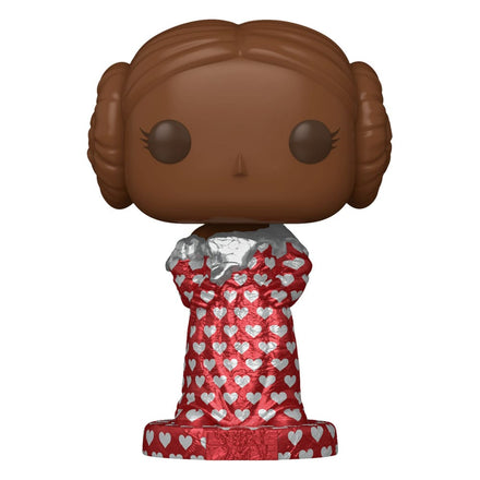 FUNKO POP Star Wars Valentine's Day 2024 - Leia (Val Choc) 9 cm