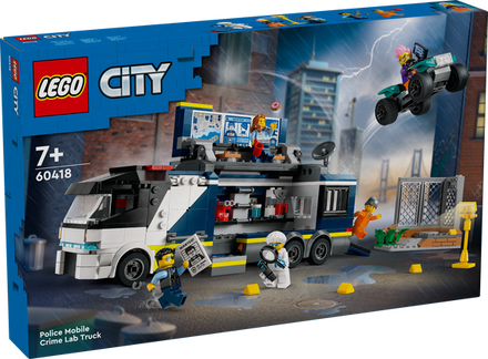 LEGO 60418 Camion laboratorio mobile della polizia