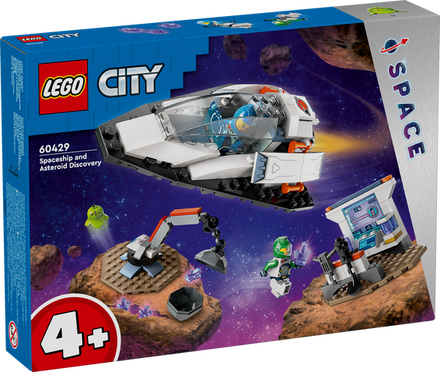 LEGO 60429 Navetta spaziale e scoperta di asteroidi