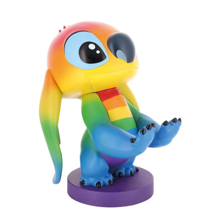 DISNEY: LILO & STITCH - RAINBOW STITCH - CABLE GUY (soporte para smartphone/mando)