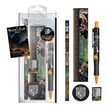 PYRAMID ATTACK ON TITAN S4 (ULTIMATE CLASH) STATIONERY SET