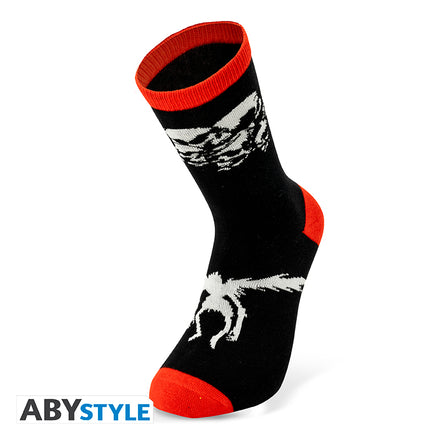 ABYSTYLE DEATH NOTE - Calcetines: "Ryuk" (Negro)