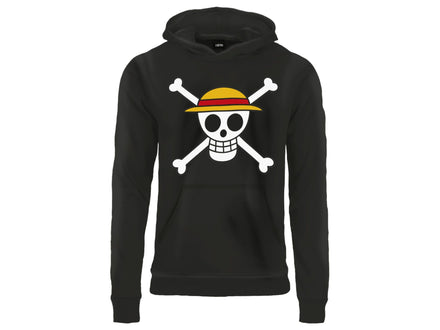 ONE PIECE LOGO HOODIE S BLACK