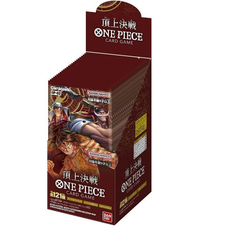 BANDAI ONE PIECE CARD GAME - OP-02 - BOX PARAMOUNT WAR (display 24 Buste) - JAP