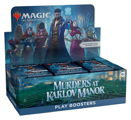 Magic: The Gathering - Asesinatos en los Karlov Manor Play Booster Display (36 sobres) - Ing