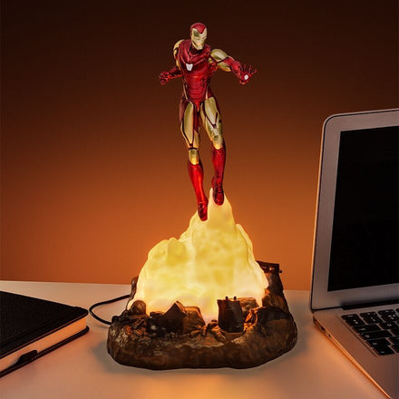 PALADONE MARVEL: THE INFINITY SAGA - LAMPADA 3D: IRON MAN DIORAMA 30 cm
