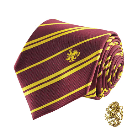 Harry Potter - Deluxe Gryffindor Tie with pin