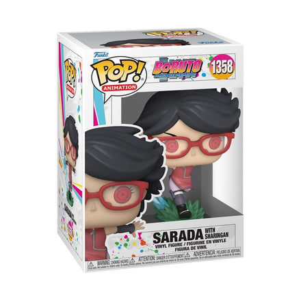 FUNKO POP Boruto: Naruto Next Generations - 1358 Sarada w/Sharingan 9 cm (damaged)