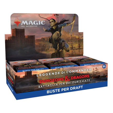 Magic: The Gathering - Leggende di Commander: Battaglia per Baldur's Gate Draft Booster Display (24 buste) - ITA