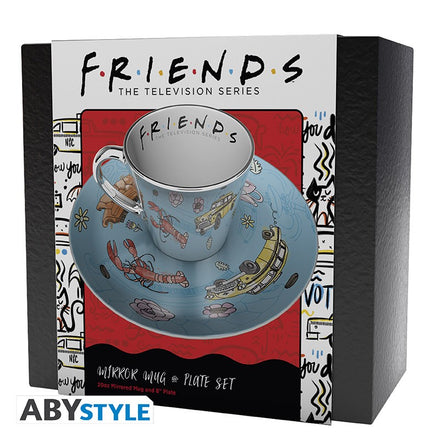 ABYSTYLE FRIENDS: Set Tazza - Sotto tazza Pattern