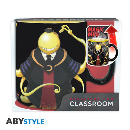 ABYSTYLE ASSASSINATION CLASSROOM - Heat-change mug 460 ml: "Koro attacked"
