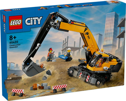 LEGO 60420 Escavatore da cantiere giallo