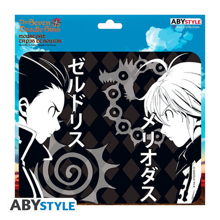 ABYSTYLE THE SEVEN DEADLY SINS - Flexible Mousepad: "Meliodas & Zeldris"