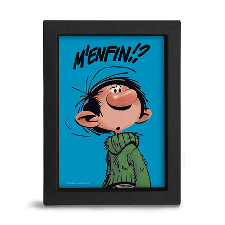 ABYSTYLE GASTON - Poster incorniciato: âMâENFINâ