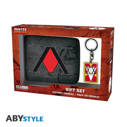 ABYSTYLE HUNTER X HUNTER - Portafoglio + Portachiavi :  "Hunter"