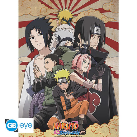 ABYSTYLE NARUTO SHIPPUDEN - Póster 52x38 : "Shippuden"