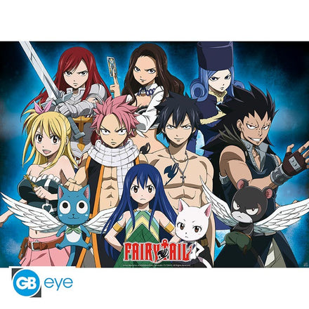 ABYSTYLE FAIRY TAIL - Poster 52x38 : Group
