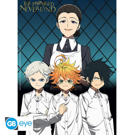 ABYSTYLE THE PROMISED NEVERLAND - Poster 52x38 : " Mom & Orphans"