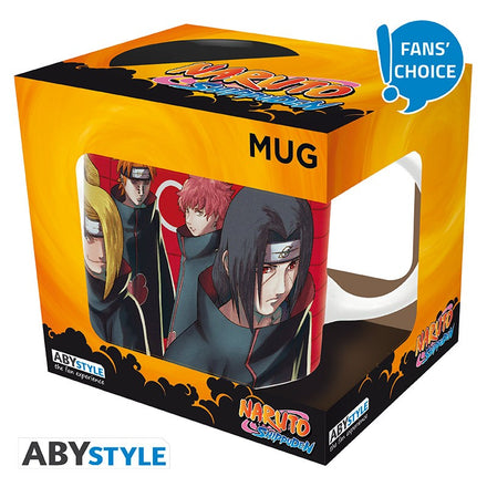 ABYSTYLE NARUTO SHIPPUDEN - Tazza 320 ml : " Artwork Akatsuki"
