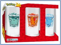 ABYSTYLE POKÉMON - Set de 3 vasos