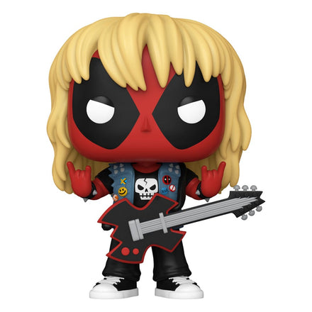Funko Pop Marvel: Deadpool - 1343 Heavy Metal Band 9 cm