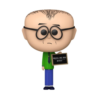 FUNKO POP South Park - Mr. Mackey c/letrero