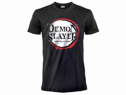 Demon Slayer - "logo" T - Shirt M Nera