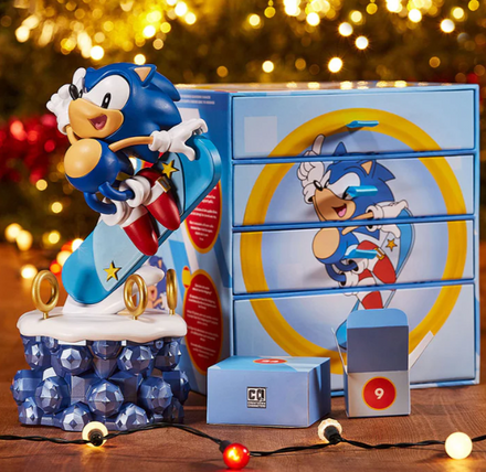 Figura de cuenta atrás de Sonic NUMSKULL (Nueva caja cúbica)