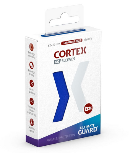 ULTIMATE GUARD Cortex Sleeves Japanese Size Blue (60)