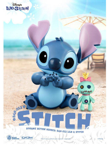Figura de acción Lilo & Stitch Dynamic 8ction Heroes 1/9 Stitch 18 cm
