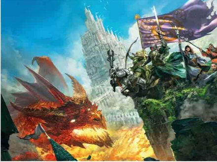 99049 - Gaming Puzzle Collection - Cube500 Dungeons & Dragons: Dragonfire - Puzzle 500 Pcs
