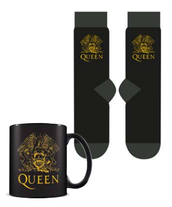 PYRAMID QUEEN MUG & SOCK SET