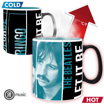 ABYSTYLE THE BEATLES - Tazza termosensibile 460 ml: "Let it Be"