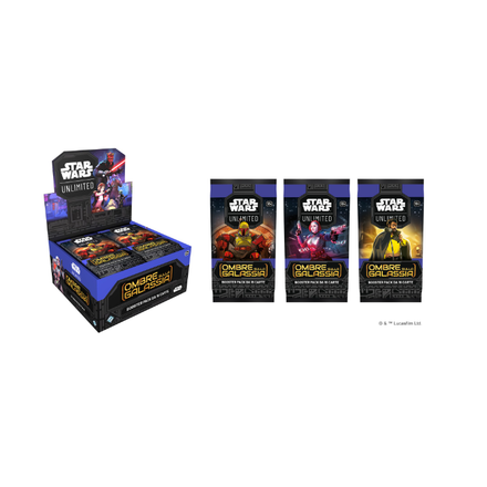 Asmodee 10523 - Star Wars Unlimited - Ombre Sulla Galassia: Booster Pack -ITA