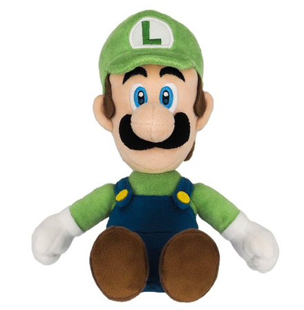 Nintendo Together+ - Peluche Super Mario - Luigi 26 cm