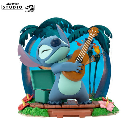 ABYSTYLE DISNEY - "Stitch Guitar" SFC Figure 10 cm
