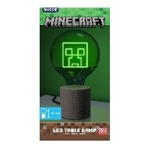 Bombilla LED de neón de Minecraft Creeper de Paladone Products