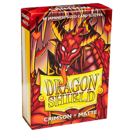 Fundas small Dragon Shield Carmesí Mate