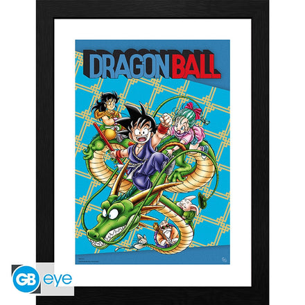 DRAGON BALL - Framed print "Cover" (30x40)