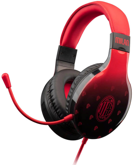 QUBICK Cuffie Gaming Ac Milan Devils