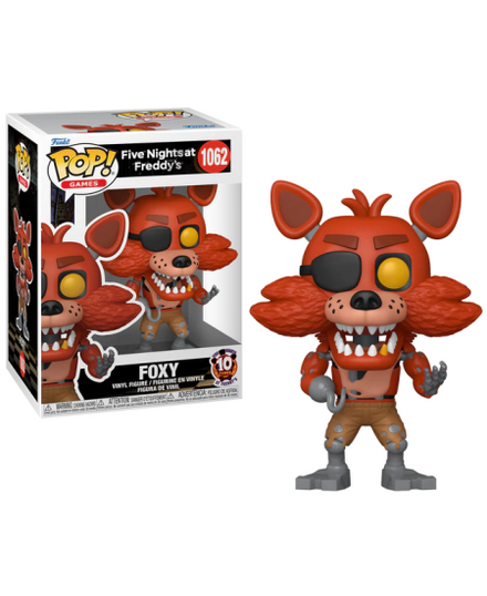 FUNKO POP Games: Five Nights at Freddyâs 10y- Foxy 9 cm