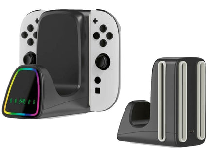NACON Base de carga para 2 Joy-Con y 1 mando PRO, Switch 2