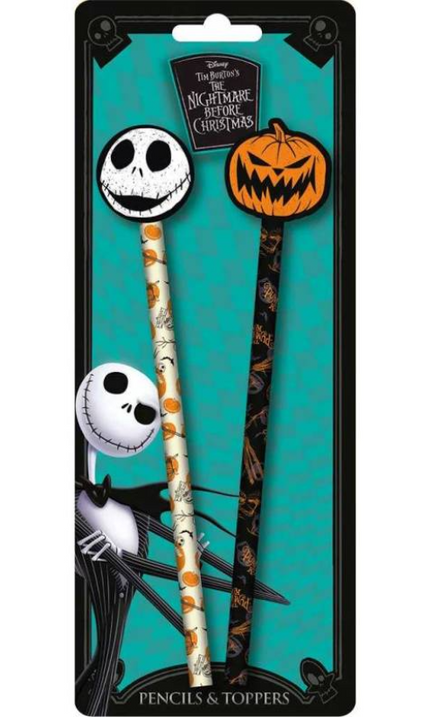 Pyramid The Nightmare Before Christmas (2 cabezas) lápices y toppers