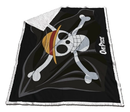 Aymax - One Piece - Coperta Sherpa 130x170cm - Straw Hat Crew