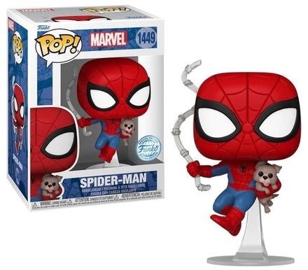 FUNKO POP Marvel - 1449 Spider-Man with sandwich (Exclusive) 9 cm