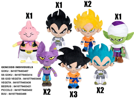 Dragon Ball Z assorted plush toy 22cm