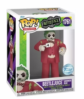 Funko Pop Beetlejuice - 1761 Shrunken (exclusivo) 9 cm