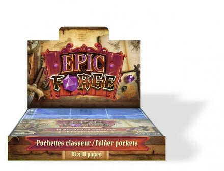Epic Forge 10 Packs Display Of 10 - 9 Pockets Pages