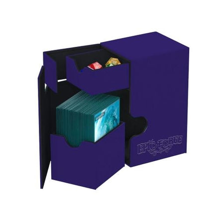 Epic Forge Double Deck Box 100 Cards And Dice Storage